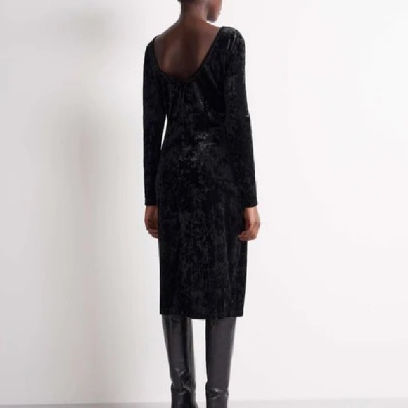 Tiger of Sweden crushed velvet dress M - Picture 2 of 6